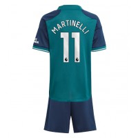 Arsenal Gabriel Martinelli #11 Rezervni Dres za djecu 2023-24 Kratak Rukav (+ Kratke hlače)